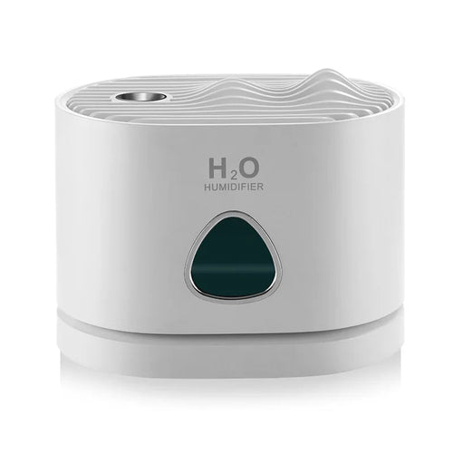 USB Rechargeable Humidifier Air Purifier with LED Light for Home