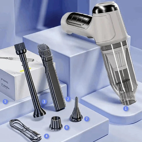 Car Vacuum Cleaner 26000PA Strong Suction Wireless Portable Vacuum