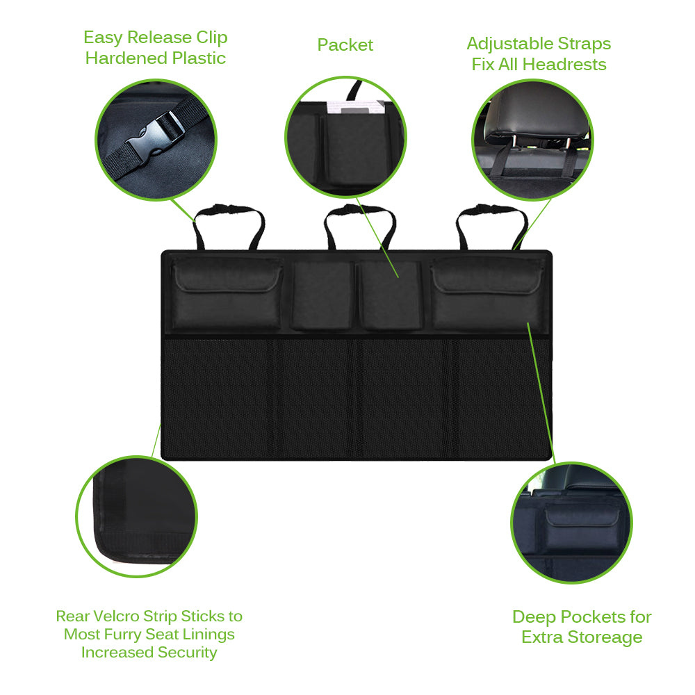 Foldable Car Back Seat Storage Bag Car Organizer