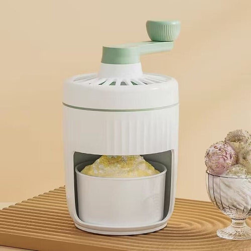 Hand-cranked Ice Shaving Machine Small Household Ice Crusher