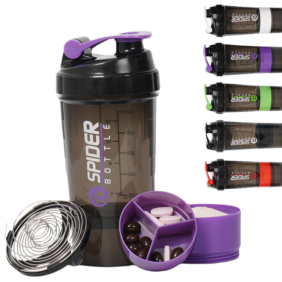 Protein powder shaker cup