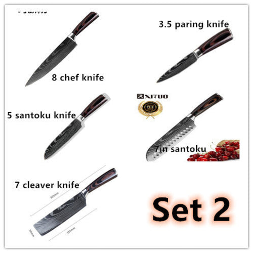 Carpenter's Special Set 6-piece Set 8-piece Set Knife Chef Knife Kitch