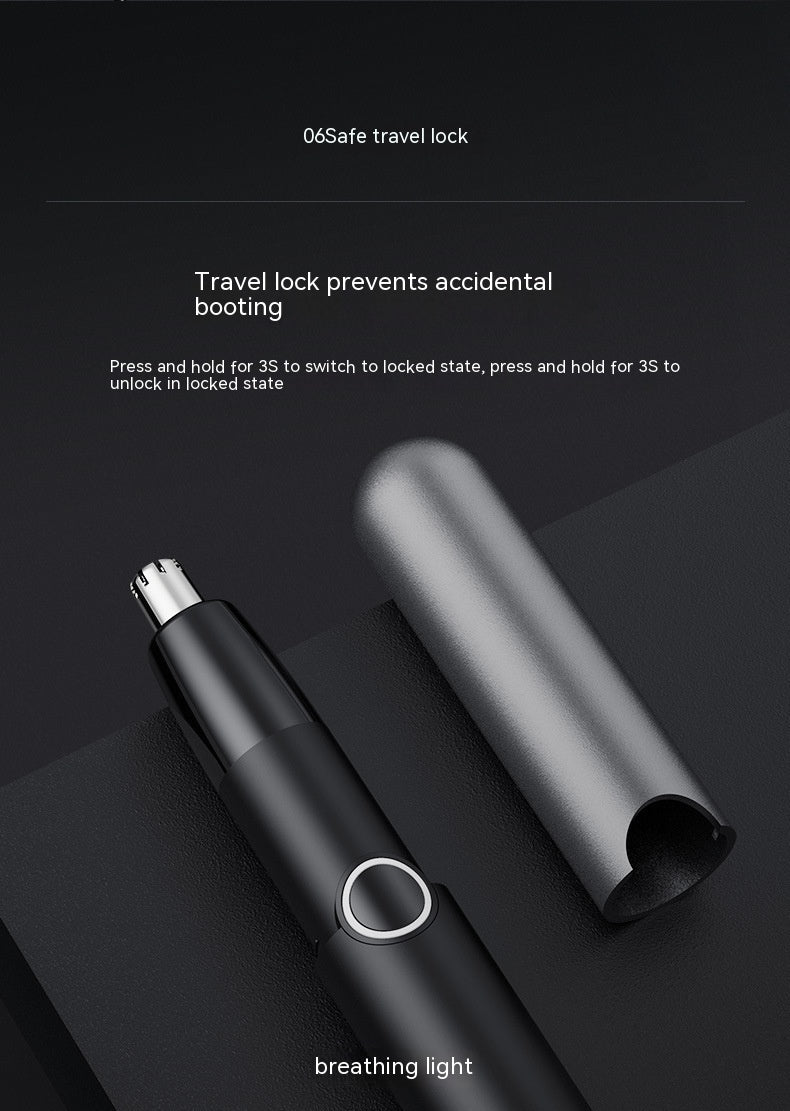 Men's And Women's Convenient Electric Rechargeable Nose Shaving |