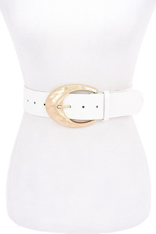 Oval Buckle Classic Fashion Belt