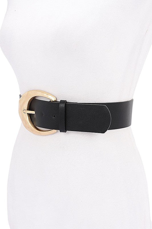 Oval Buckle Classic Fashion Belt