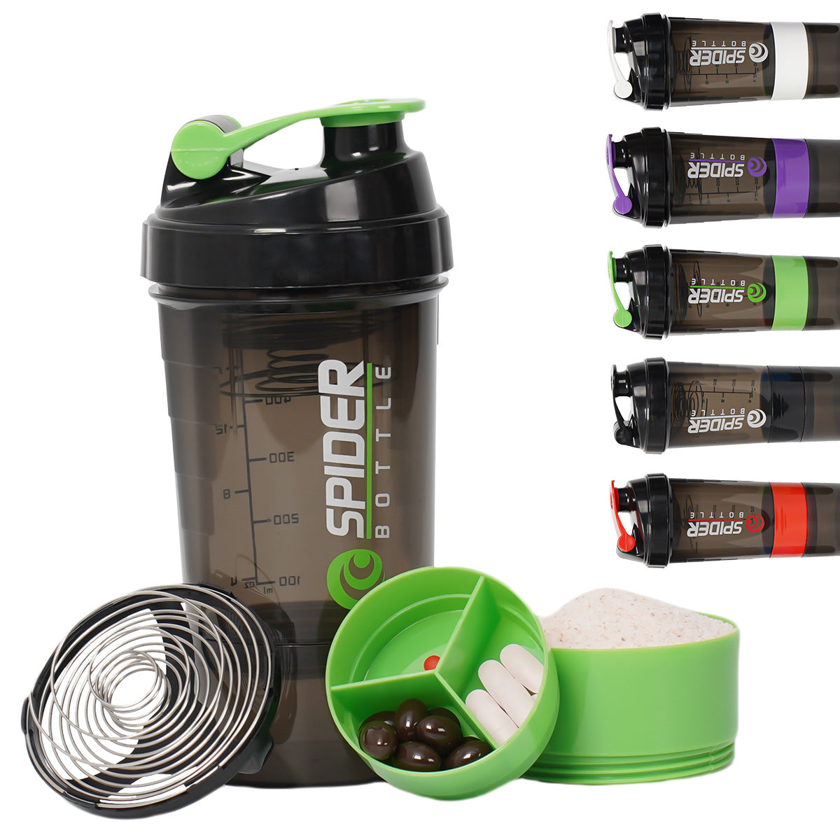 Protein powder shaker cup