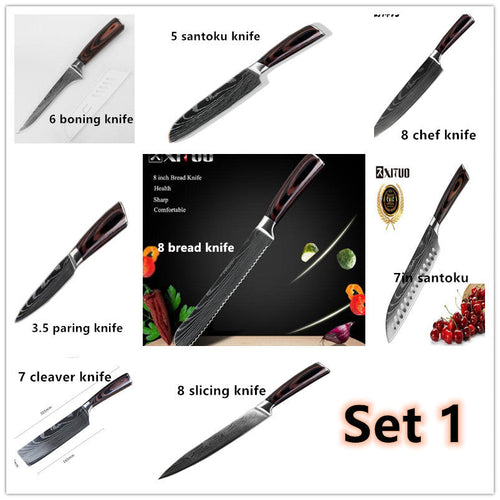 Carpenter's Special Set 6-piece Set 8-piece Set Knife Chef Knife Kitch