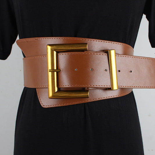 Wide Decorative Belt for Dresses and Outerwear