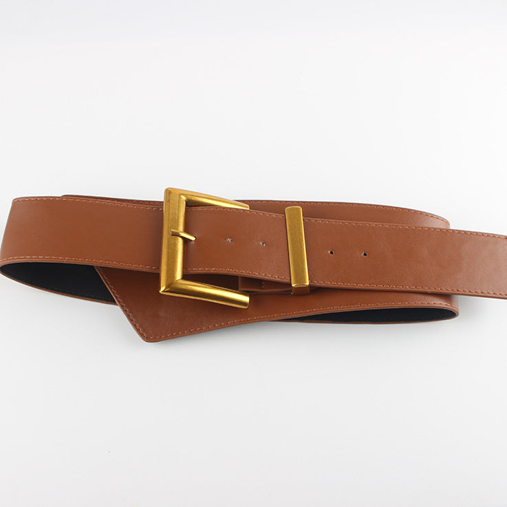 Wide Decorative Belt for Dresses and Outerwear