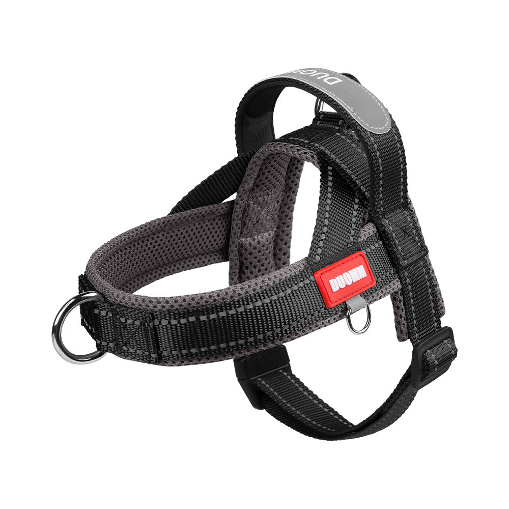 Pet saddle chest and back reflective explosion-proof