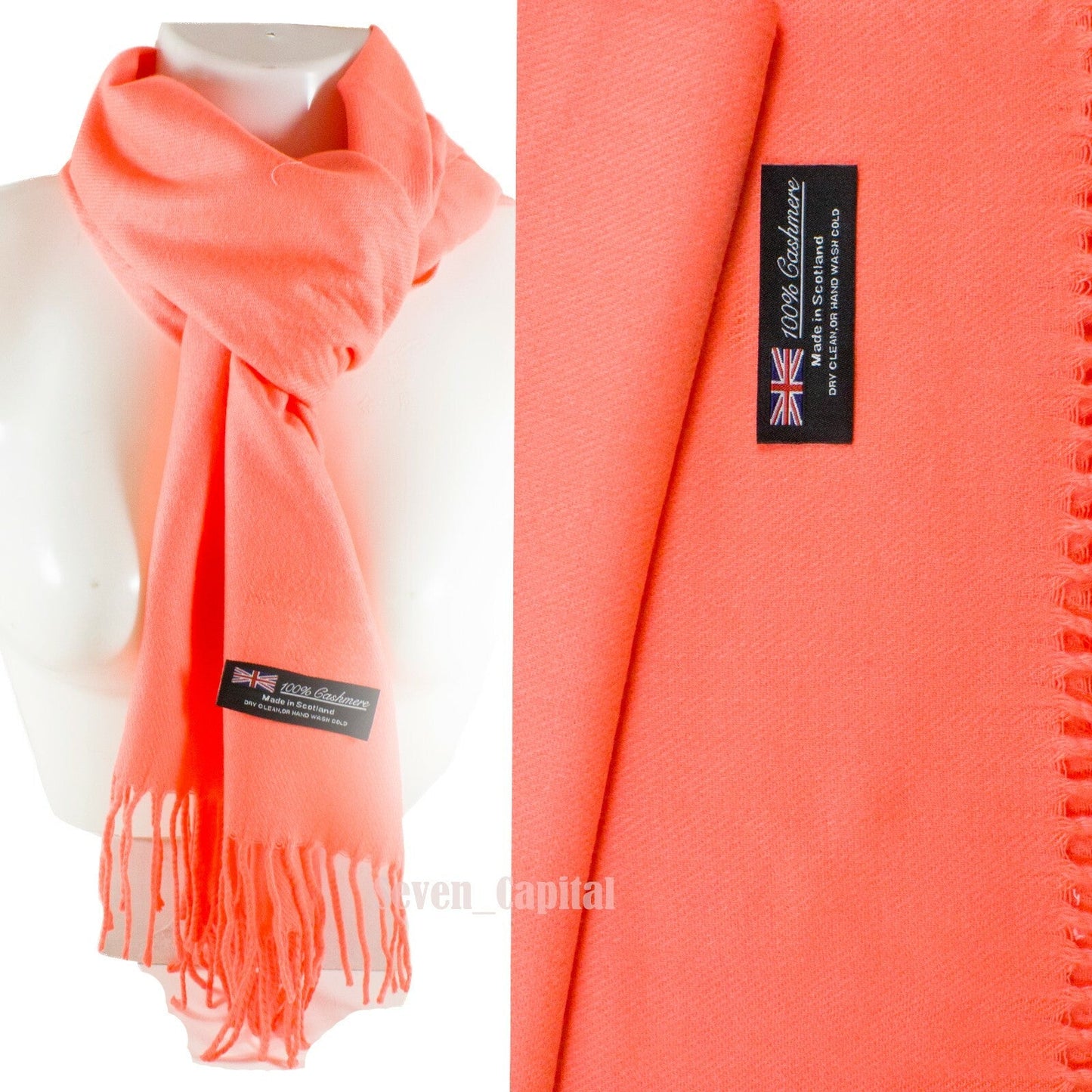 Mens Womens Winter Warm SCOTLAND Made Pashmina Scarf Scarves Plaid