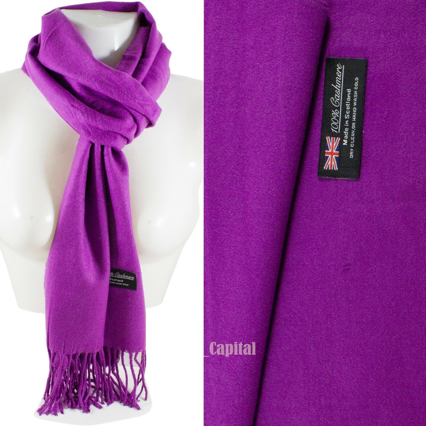 Mens Womens Winter Warm SCOTLAND Made Pashmina Scarf Scarves Plaid