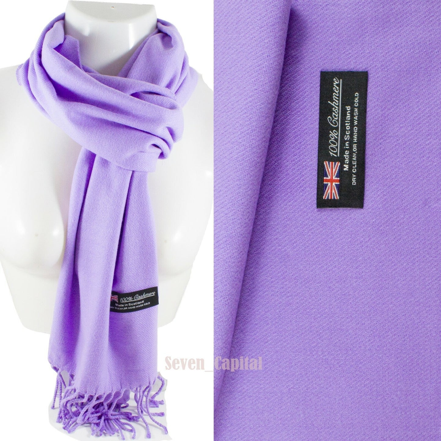 Mens Womens Winter Warm SCOTLAND Made Pashmina Scarf Scarves Plaid