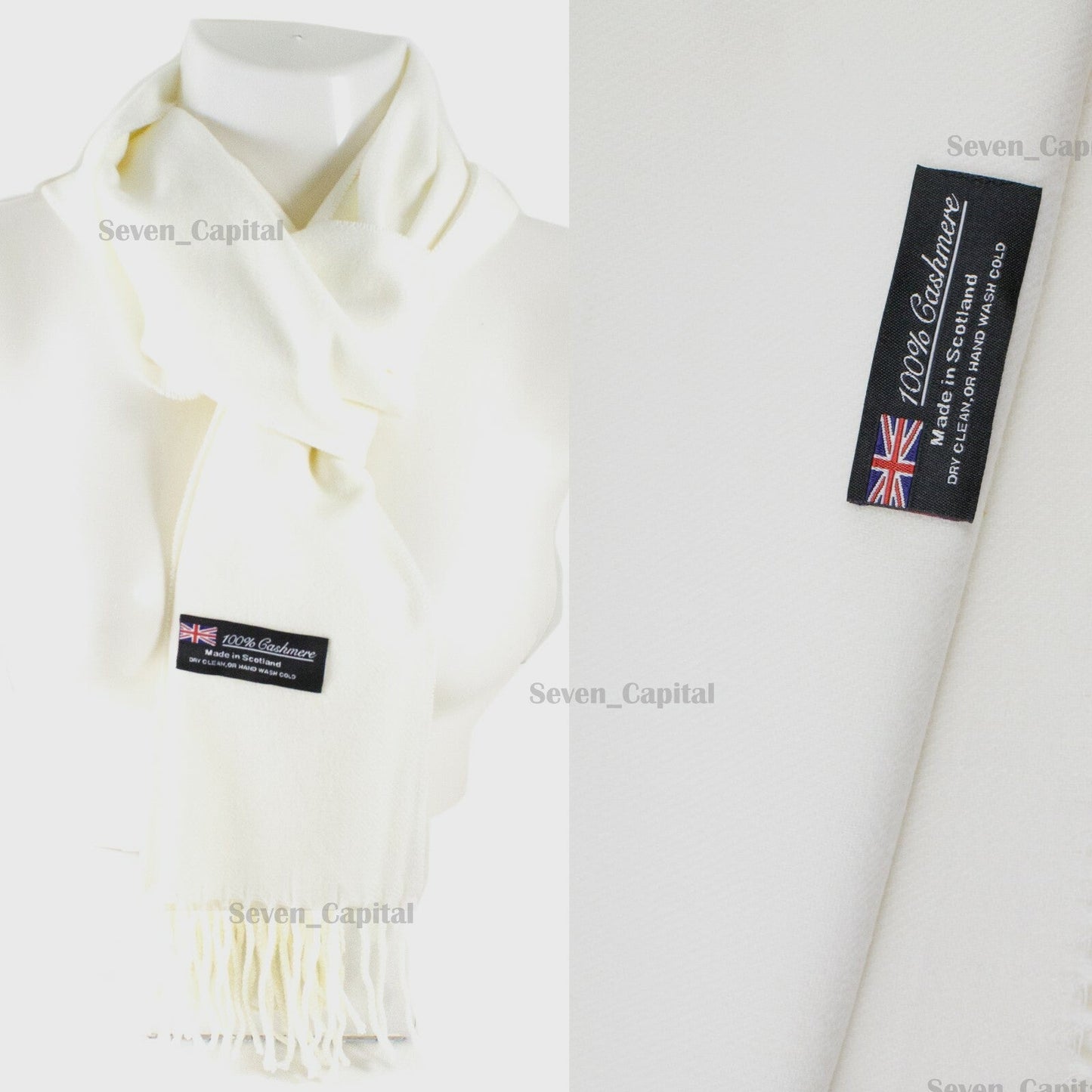 Mens Womens Winter Warm SCOTLAND Made Pashmina Scarf Scarves Plaid