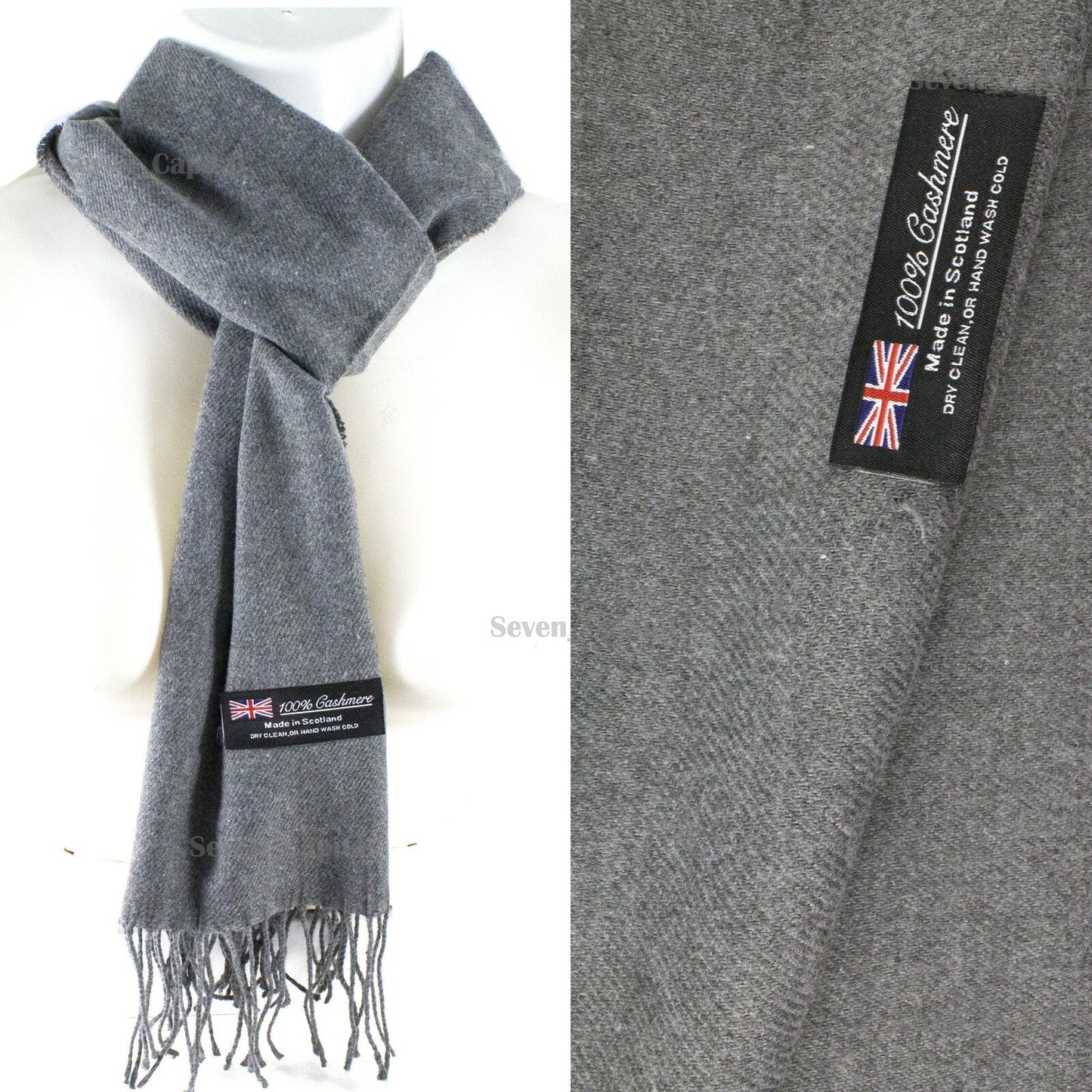 Mens Womens Winter Warm SCOTLAND Made Pashmina Scarf Scarves Plaid