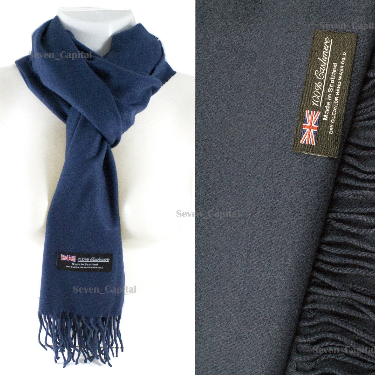 Mens Womens Winter Warm SCOTLAND Made Pashmina Scarf Scarves Plaid