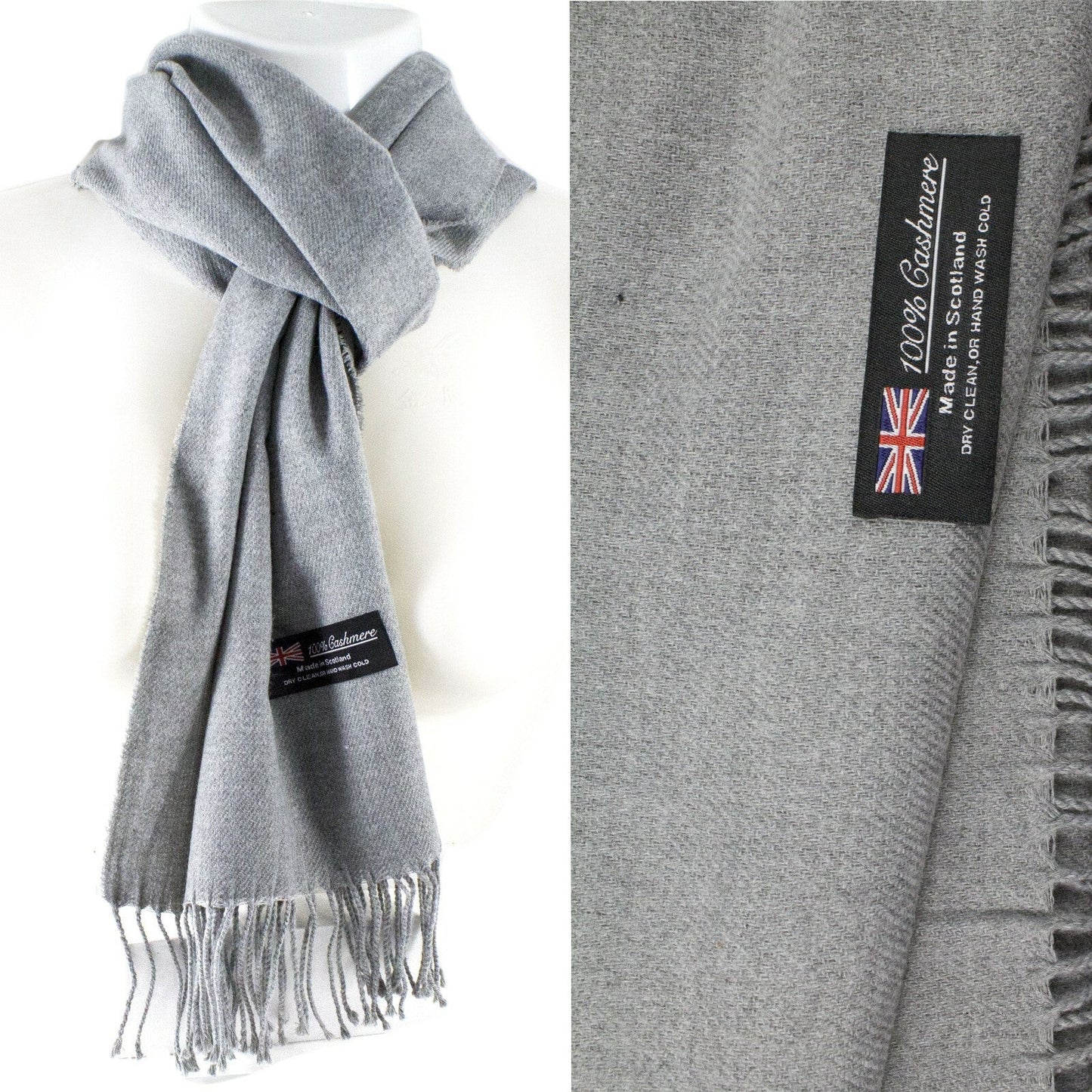 Mens Womens Winter Warm SCOTLAND Made Pashmina Scarf Scarves Plaid