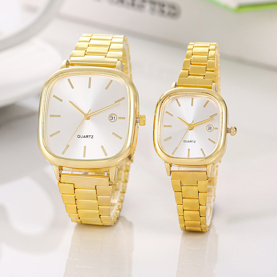 Retro quartz wristwatch