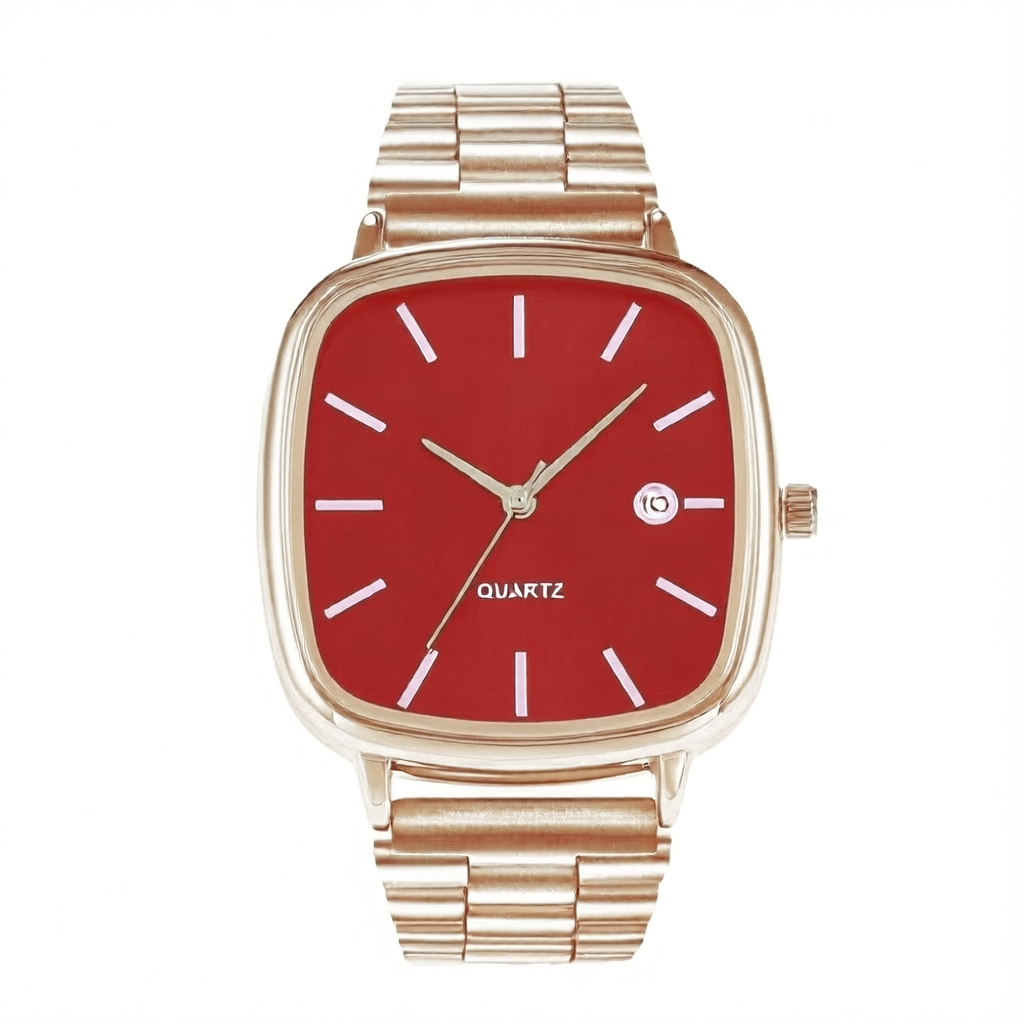 Retro quartz wristwatch