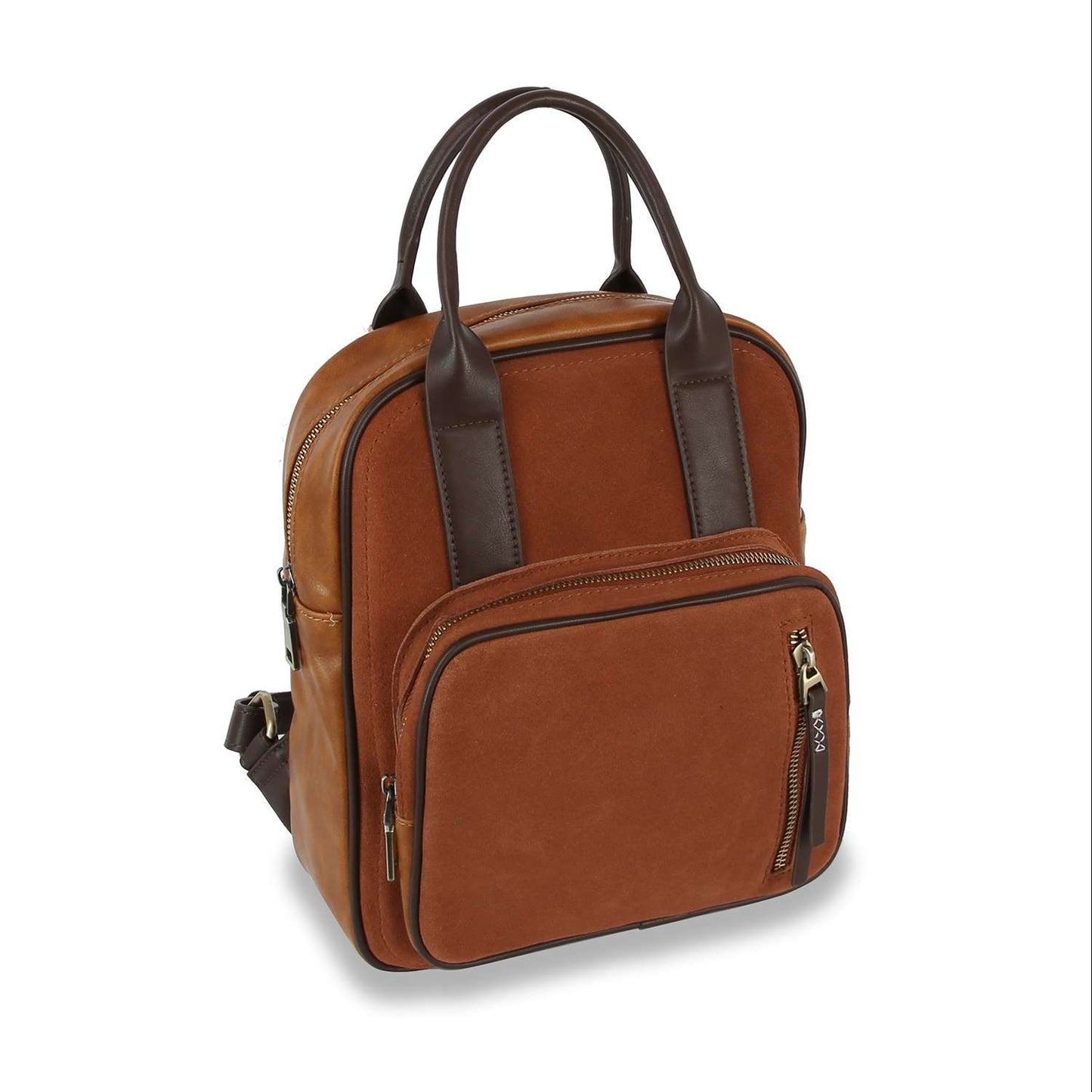 Genuine Leather Convertible Backpack