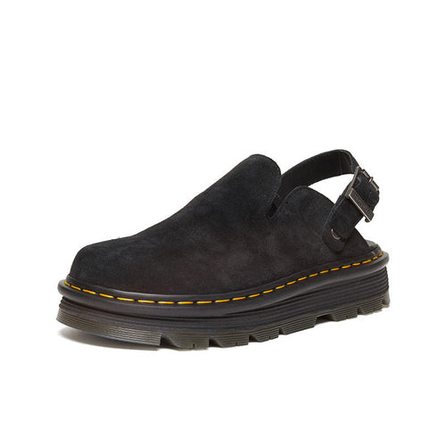 Women's Slide Mules - Suede Thick Sole Slippers Casual Women Clogs