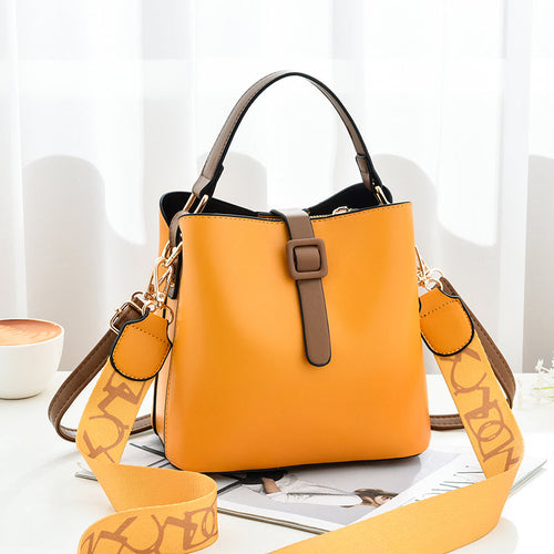 Trendy Fashion Shoulder Bag - Crossbody Foreign Trade Bucket Custom