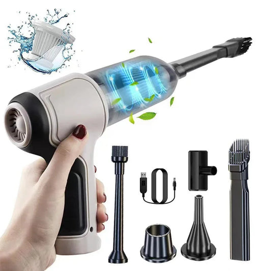 Car Vacuum Cleaner 26000PA Strong Suction Wireless Portable Vacuum