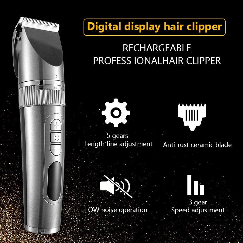 Professional Hair Clipper For Men Beard Trimmer Machine for Shaving