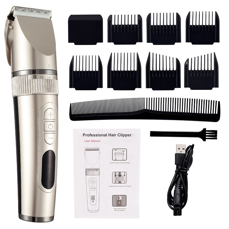 Professional Hair Clipper For Men Beard Trimmer Machine for Shaving