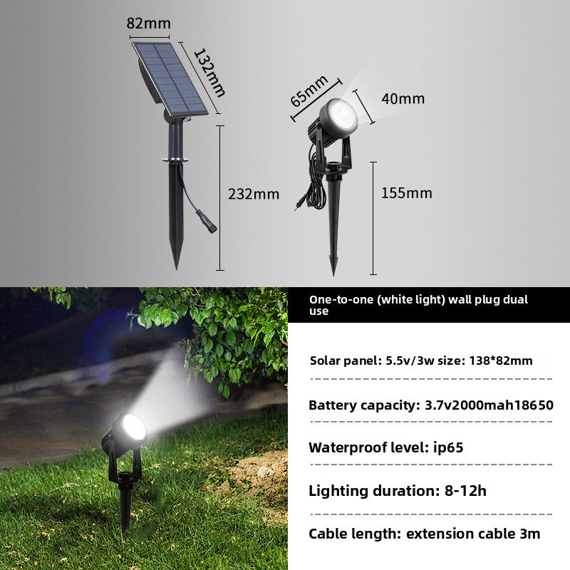 Solar garden light