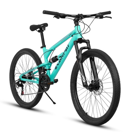 TrailMate™ – 26" Steel Frame MTB (21-Speed, Blue)