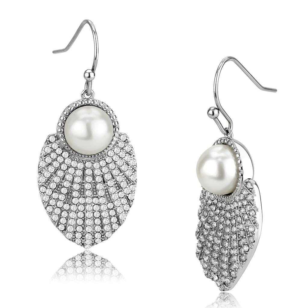 DA330 No Plating Stainless Steel Earrings with