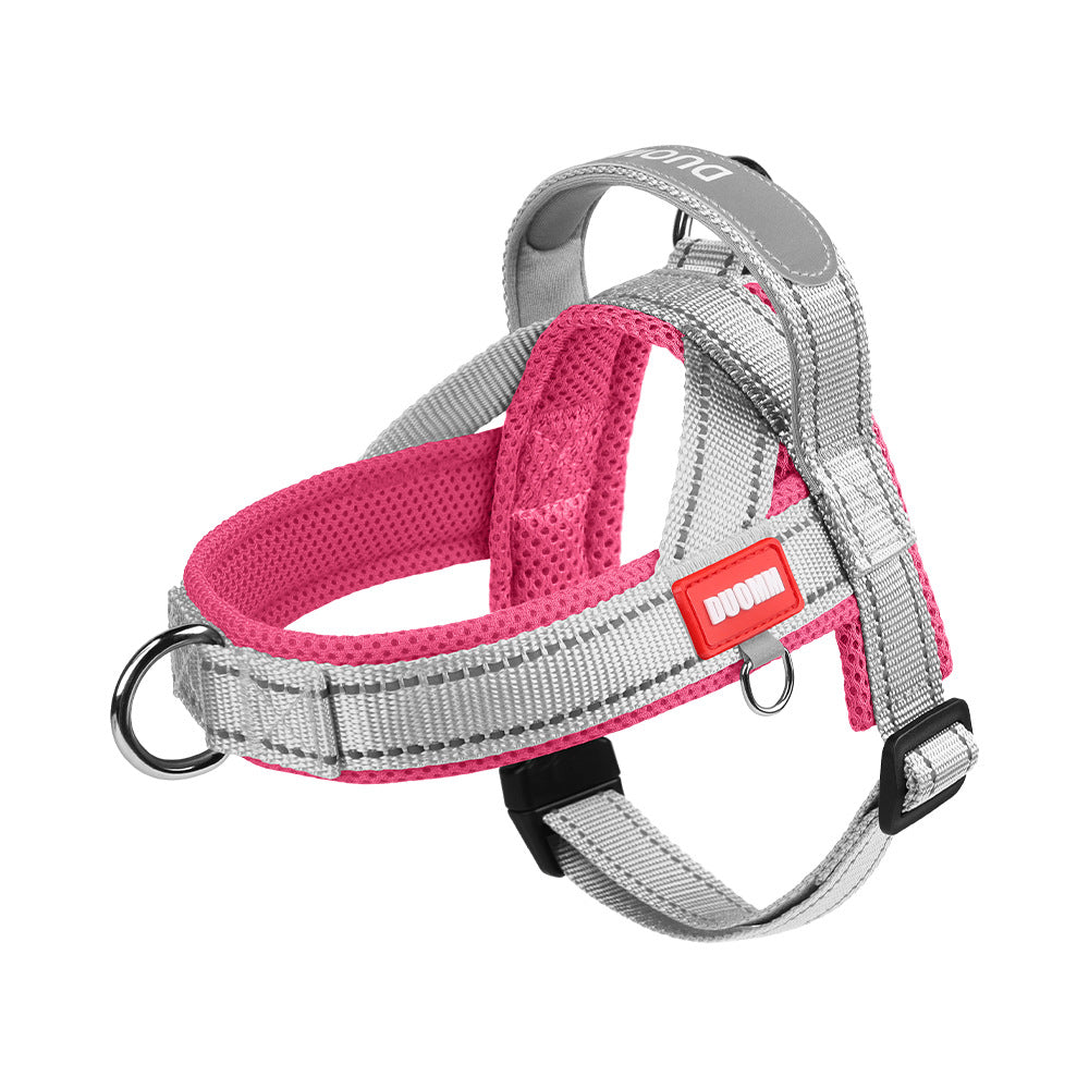 Pet saddle chest and back reflective explosion-proof