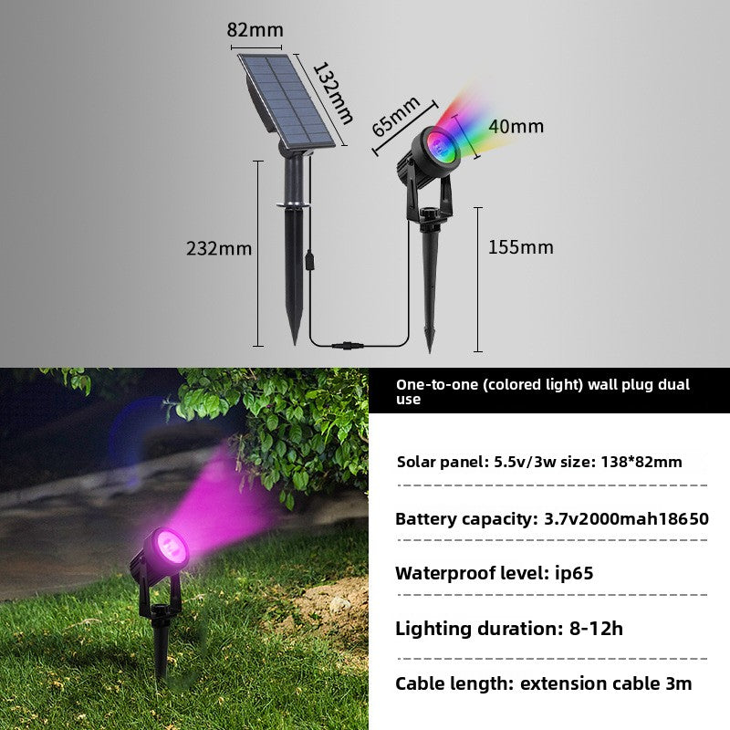 Solar garden light