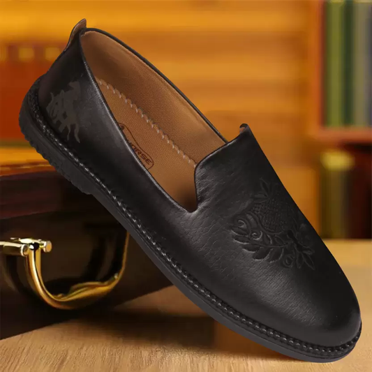 Stoval Driving Shoes Slip On Sneakers For Men Size 7 color BLACK