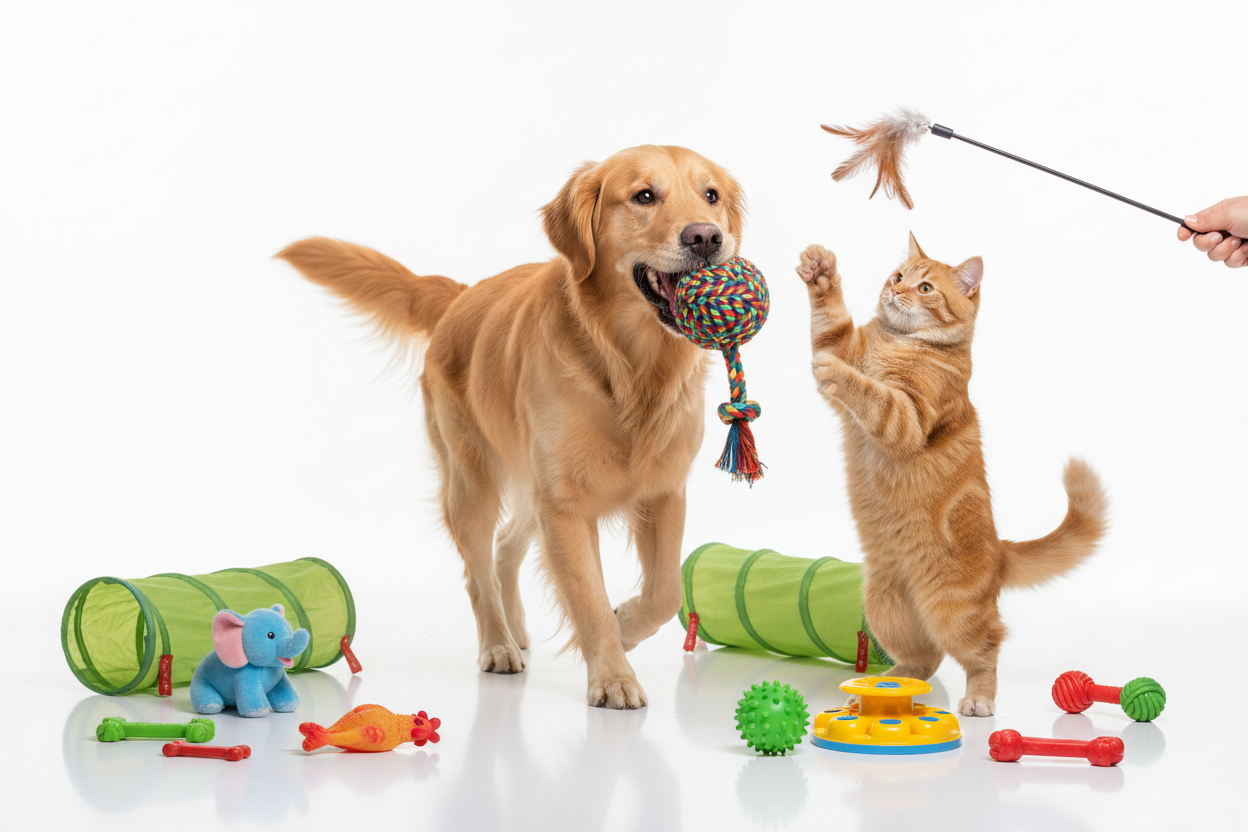 pets and toys